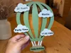 Personalized Happy Birthday Hot Air Balloon