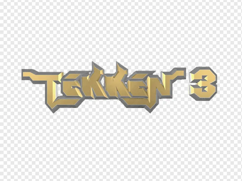 Tekken 3 Logo Arcade Automat Deko