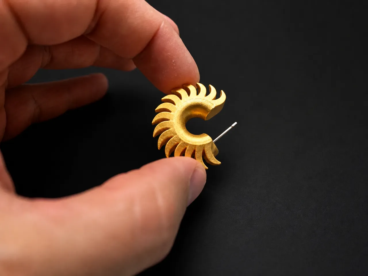 SOLARIS earrings view 2