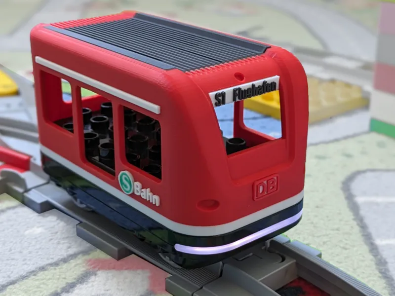 Duplo compatible Train - S-Bahn City Train Munich