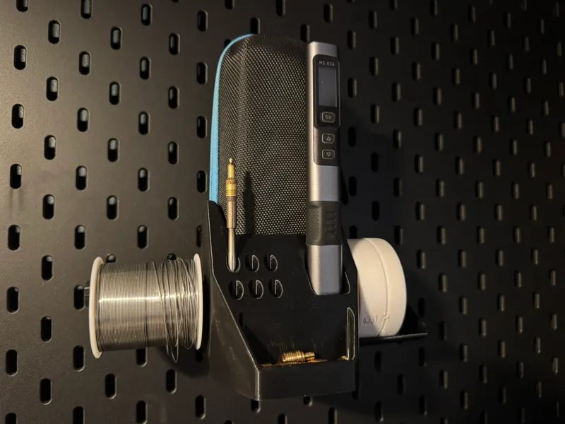 Fnirsi HS-02 Soldering Iron Skadis Mount