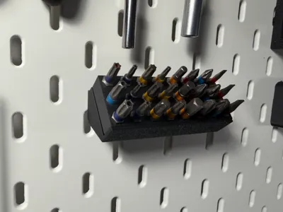 Angled 24-Bit Holder for IKEA Skadis