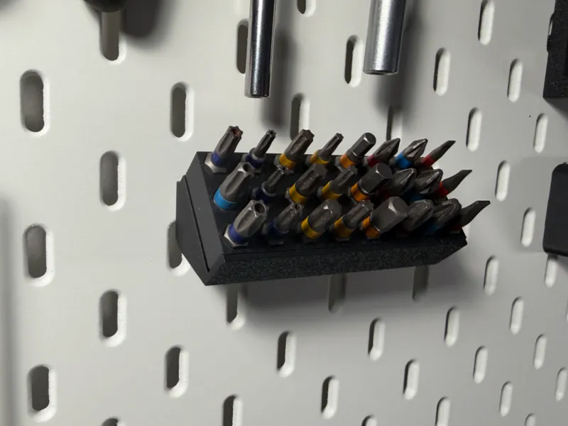 Angled 24-Bit Holder for IKEA Skadis