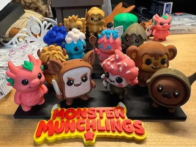 Monster Munchlings - Pan Pupper