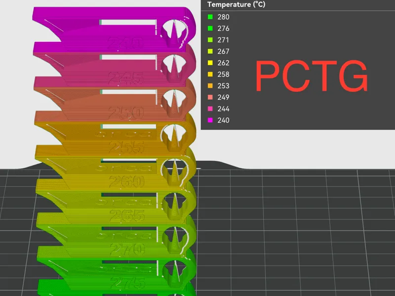 Temp tower for PCTG