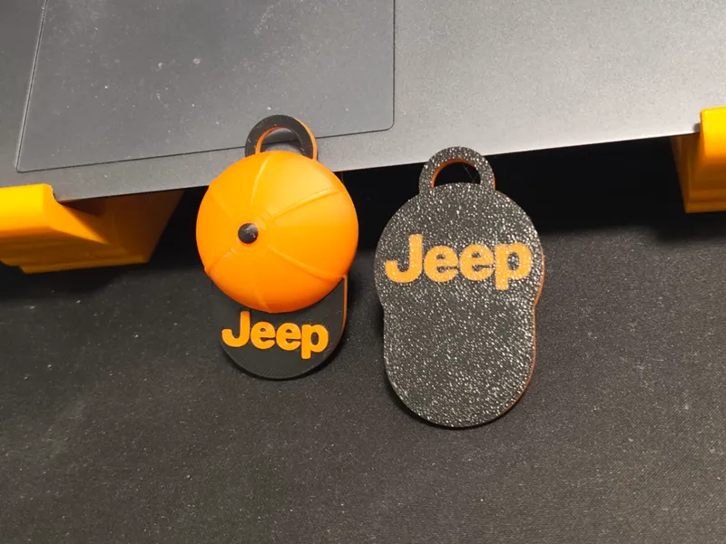 Jeep Cap Keychain