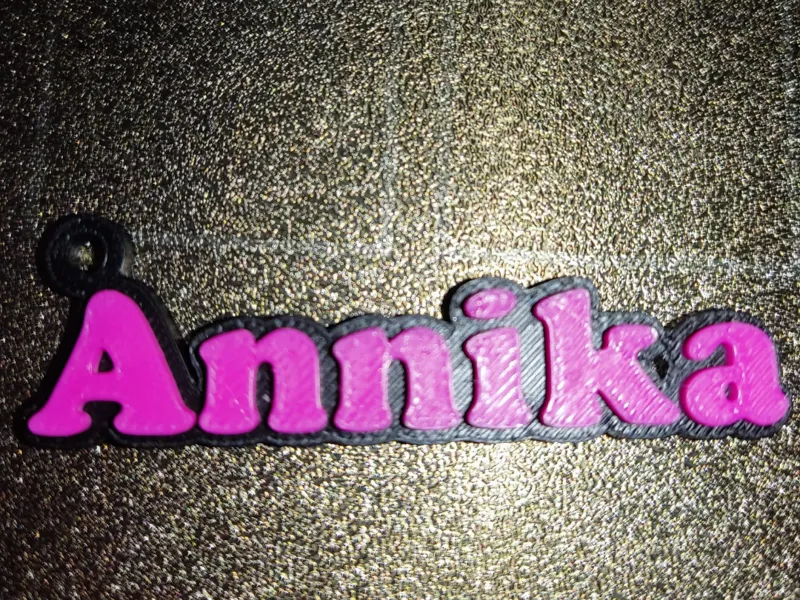 Schlüsselanhänger-Annika