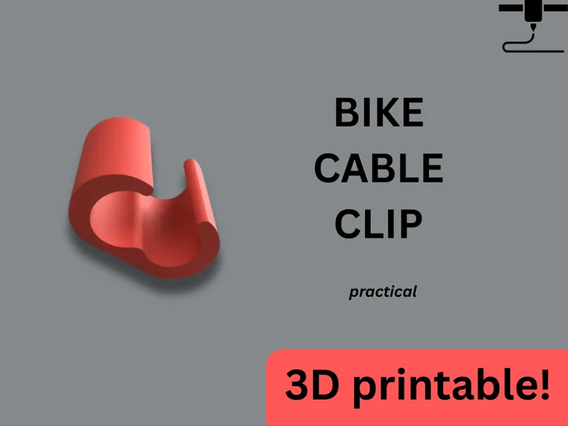 Bike cable clip