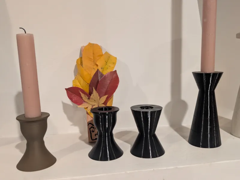 Modern + Mid-Century Candle Holders