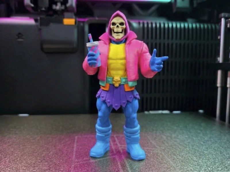 Skeletor MOTU Off‑Duty – 80’s POP Edition