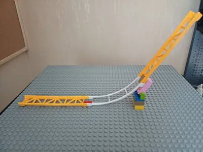 Rollercoaster Track Ascent 60° 