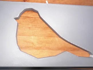 Bird Stencil (For Whittling/Carving)