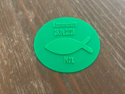 First Communion Decor Customizable in CAD
