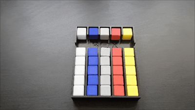 CUBE COLOR BOX PUZZLE - GAME BRAIN PUZZLE