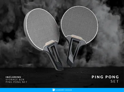 Ping Pong Set - Fun, Stylish, and Customizable