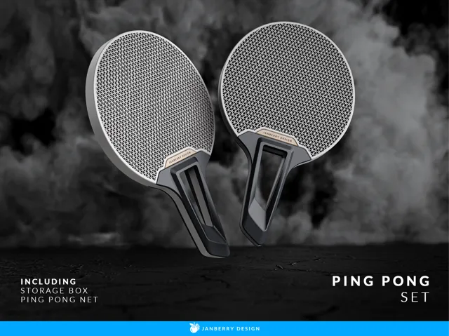 Ping Pong Set - Fun, Stylish, and Customizable