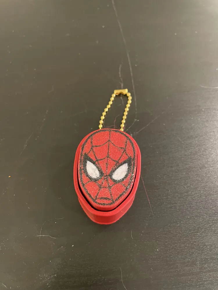 Spider-Man Mask - Fidget Clicker - Free 3D Print Model - MakerWorld