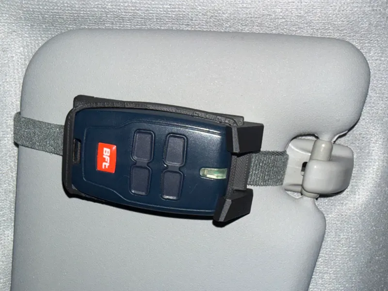 BFT remote sun visor mount