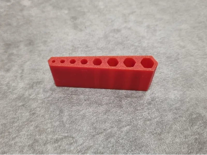 Simple Allen keys holder - metric