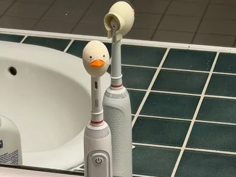Duck Head Toothbrush Cover for Oral-B