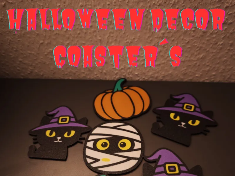 Halloween Coaster / Halloween Decoration