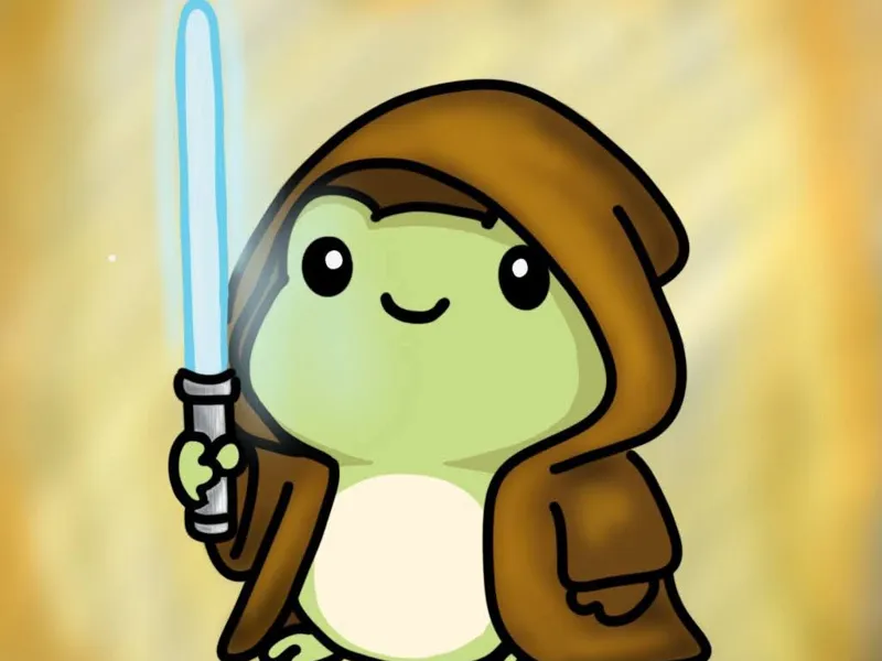 jedi frog