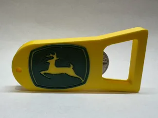 John Deere Keychain Bottle Opener