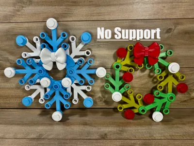 Brick Wreath 500%