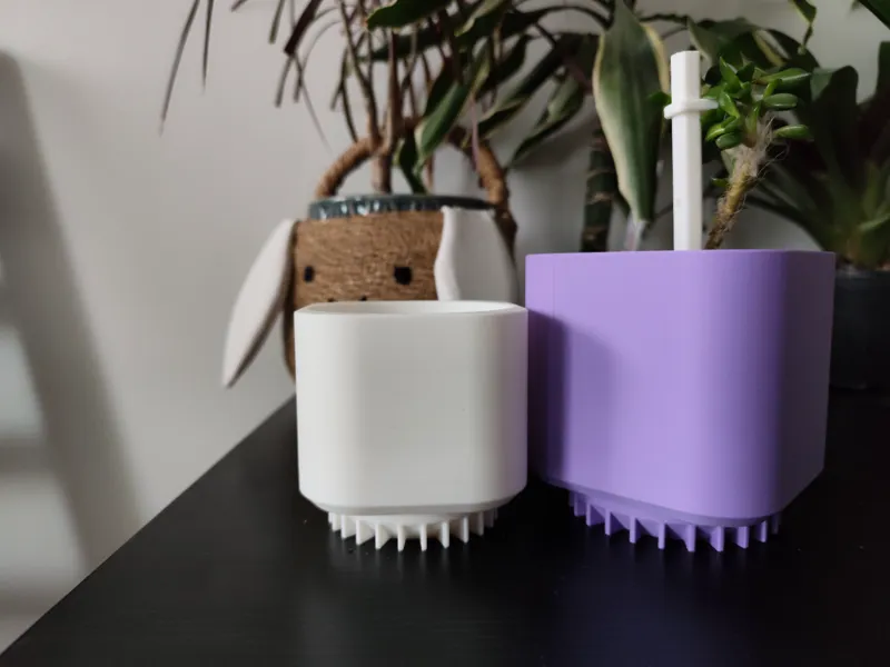 Minimalist planter with water tray_2 sizes