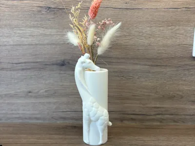 Giraffe Vase Decor
