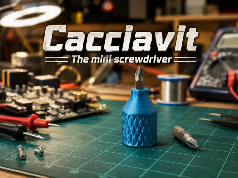 Cacciavit – The mini screwdriver