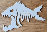 Squelette de poisson décoratif — photo 3