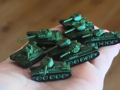 Small T34  Soviet medium tanks