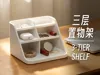 Three-layer shelf
