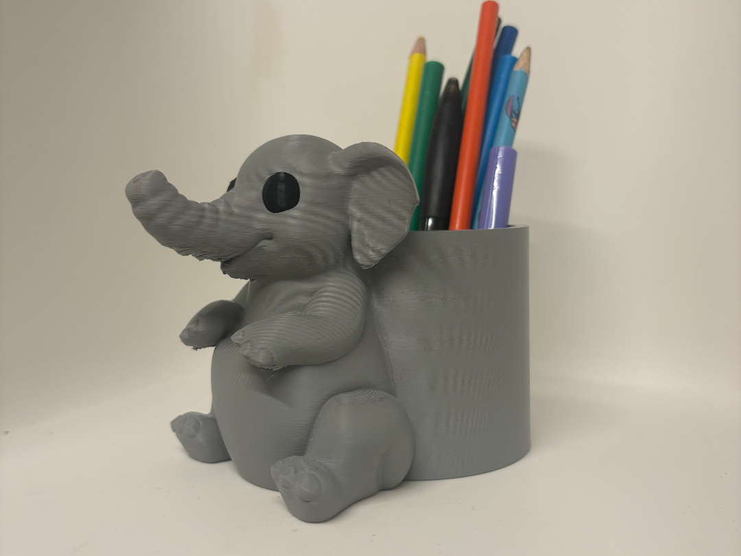 Elephant Pen Pot  
