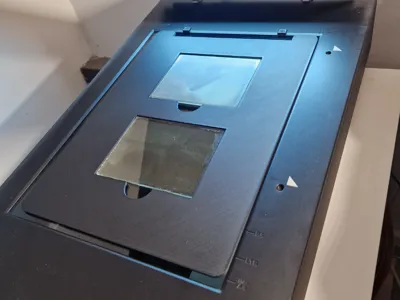 3.25 X 4.25 Glass Plate Holder for Flatbed Scanner