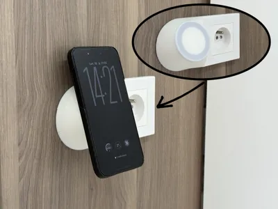 Magsafe wall mount outlet