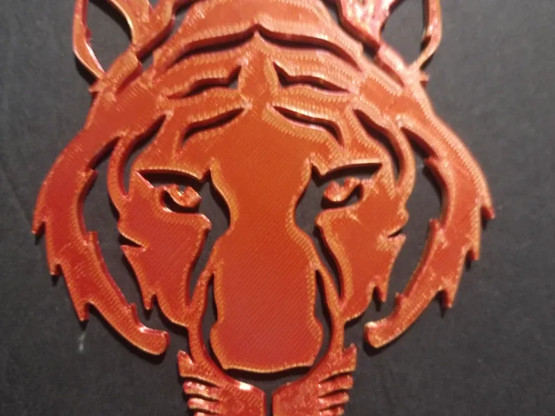 Tiger wall art