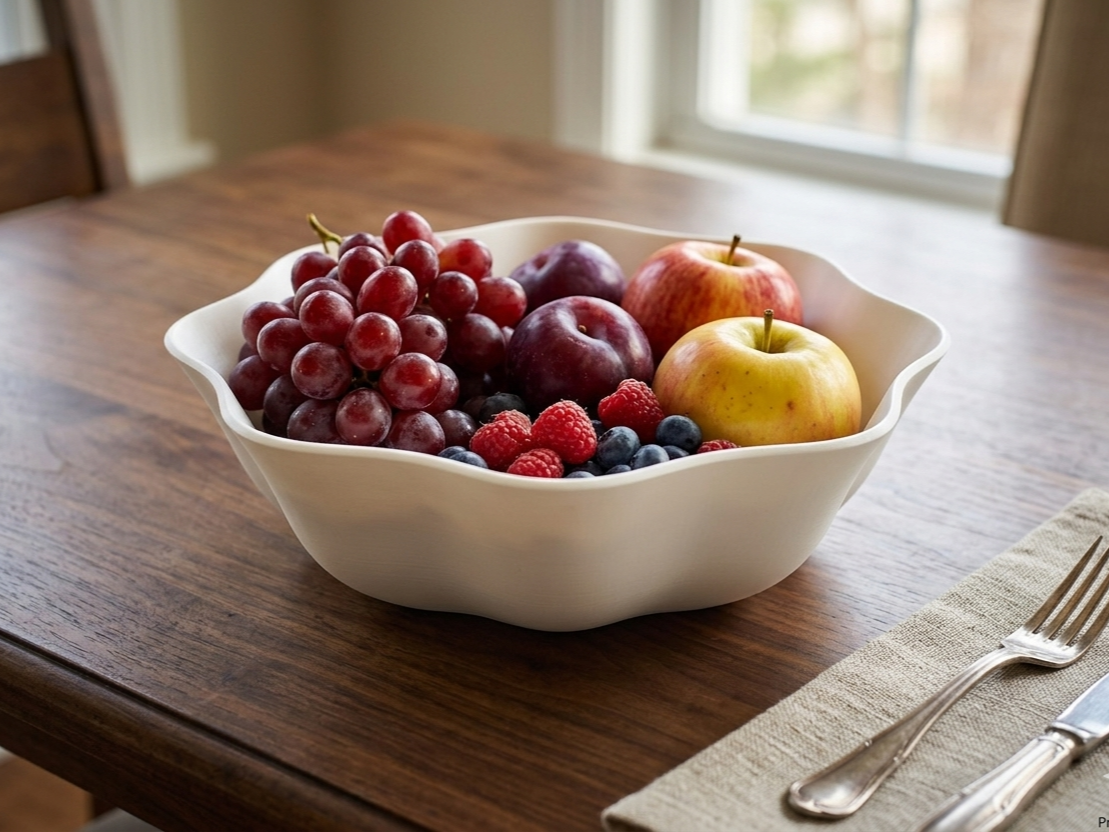 Organic Wavy Petal Bowl – Schüssel