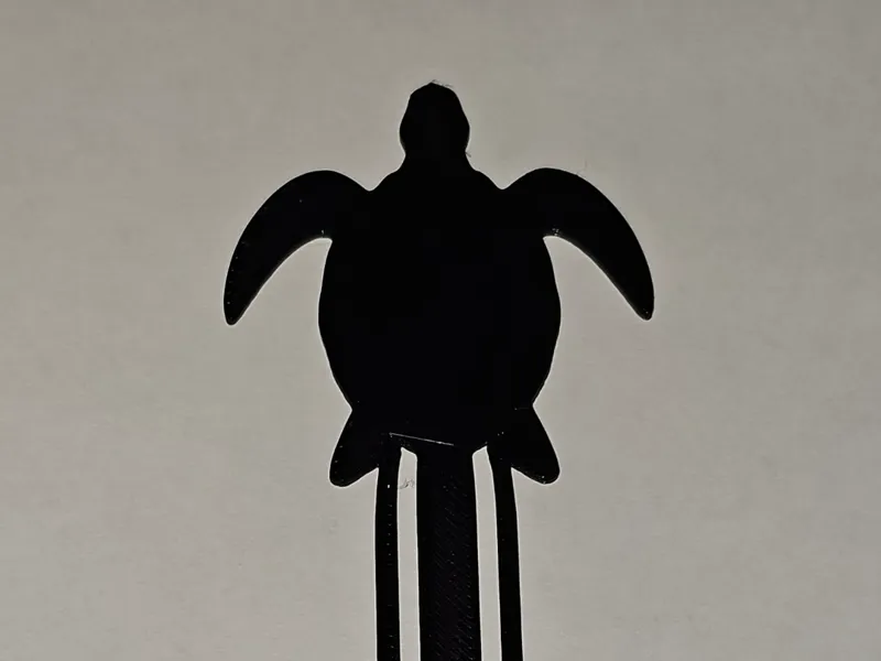 Simple Turtle Bookmark - Commercial Use