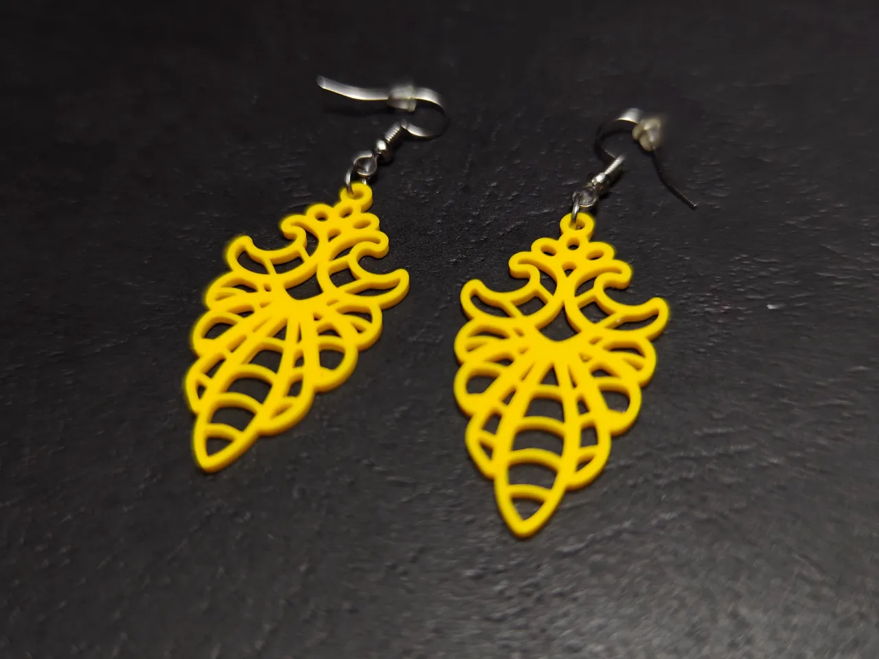 Winged Emblem Earrings view 4