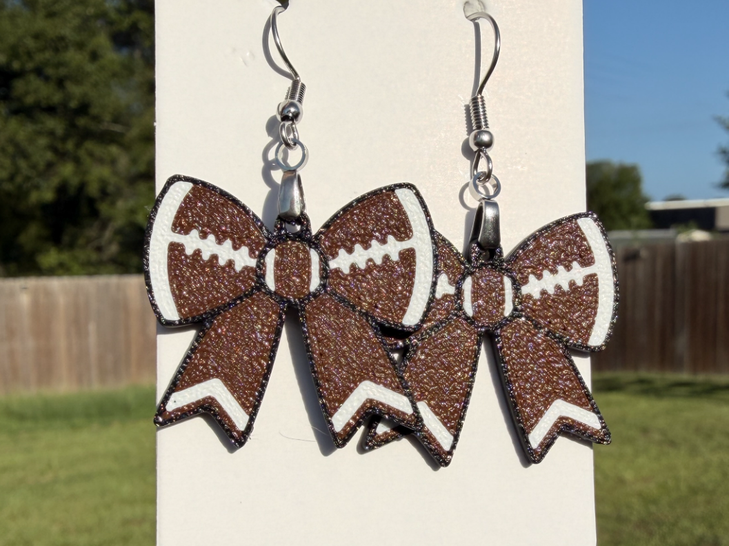 Football Earrings - 1
