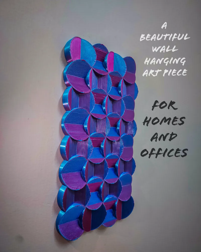 A stunning wall display for offices and home