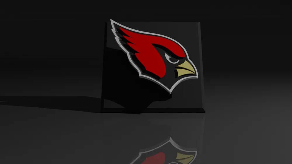 NFL Arizona Cardinals Floating Logo Sign by HangarDesigns MakerWorld ...