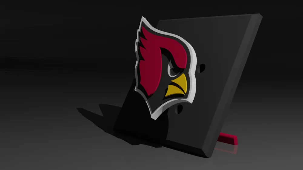 NFL Arizona Cardinals Floating Logo Sign by HangarDesigns MakerWorld ...