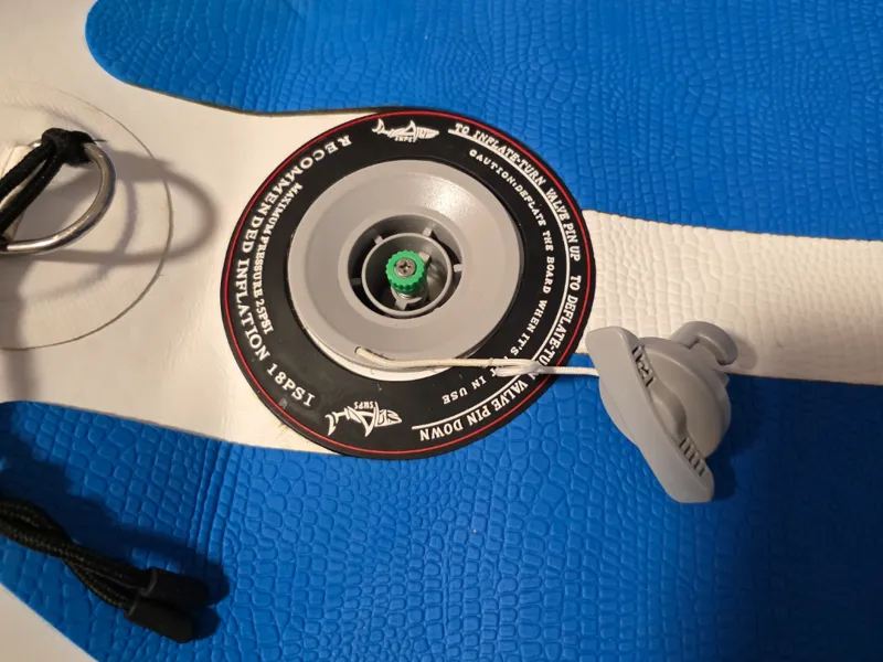 SUP Valve Repair – Button Replacement