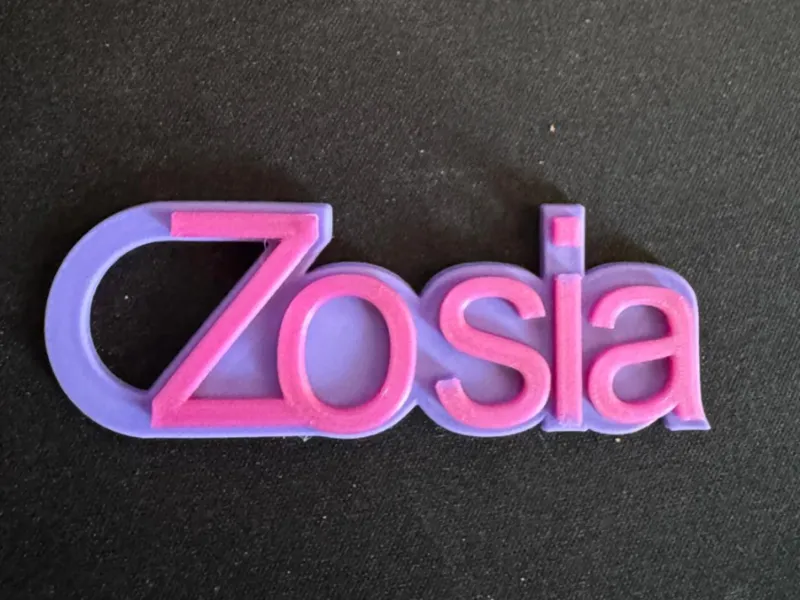 Simple Keychain Zosia