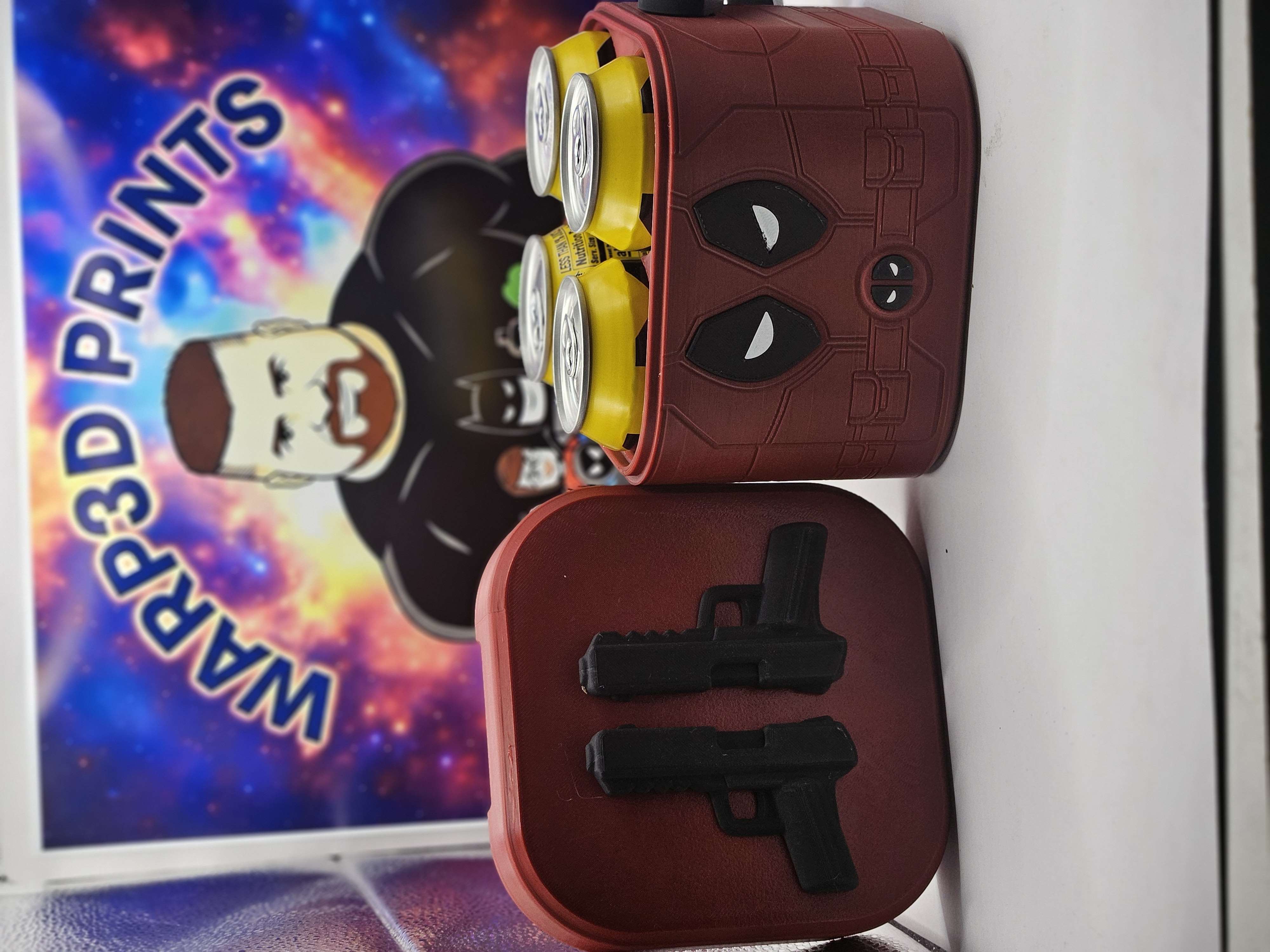 Miniatura 2 do modelo 3D Deadpool 4 Drink Cooler