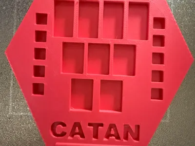 Stackable Catan Piece Holder