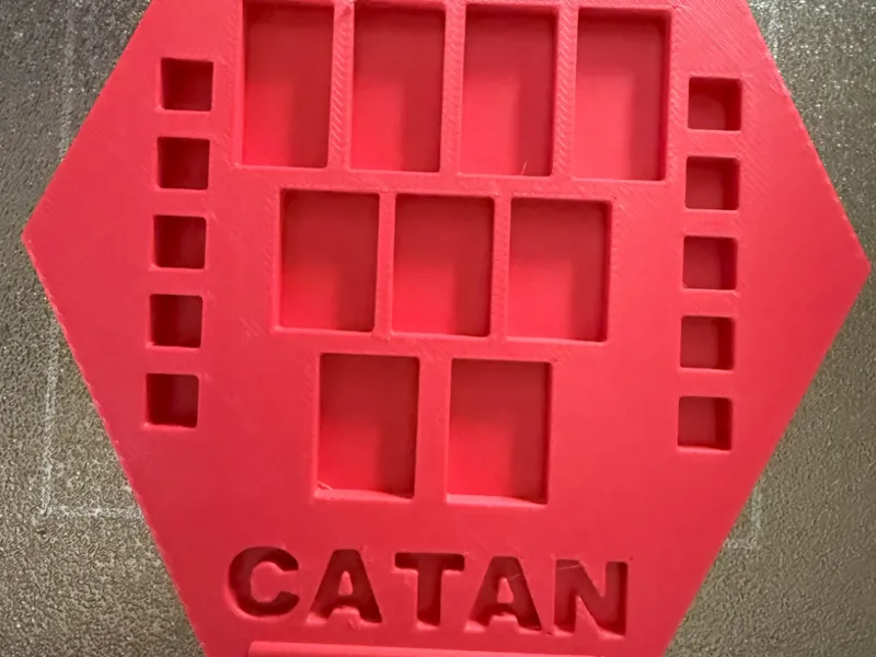 Stackable Catan Piece Holder